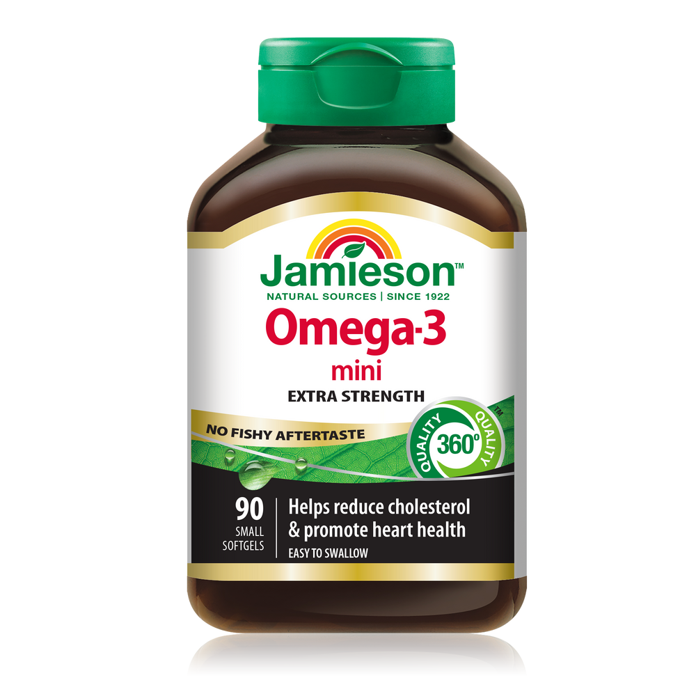 No Fishy Aftertaste | Omega-3 Mini