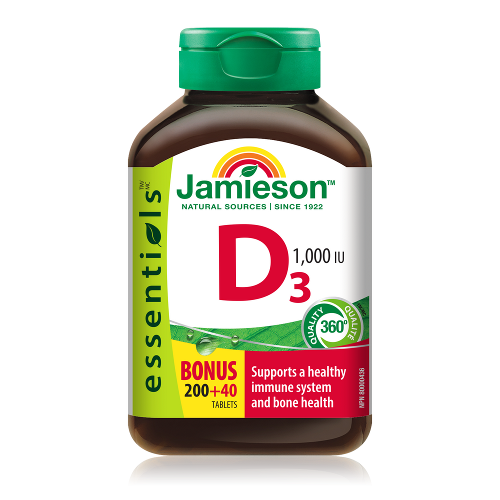 Vitamin D3 1,000 IU
