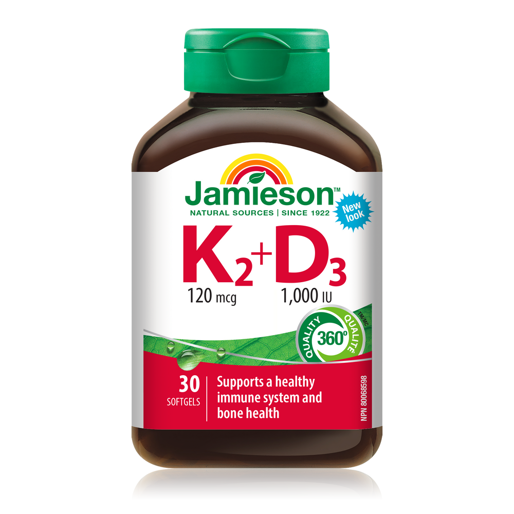 Vitamin K2 & Vitamin D3